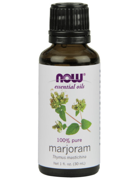 Essential Oil, Marjoram Oil - 30 ml. | NOW Foods