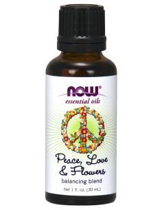 Essential Oil, Peace Love & Flowers Oil Blend - 30 ml. |...