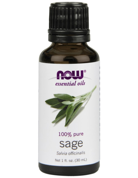 Essential Oil, Sage Oil - 30 ml. | NOW Foods