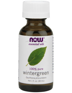 Essential Oil, Wintergreen Oil - 30 ml. | NOW Foods