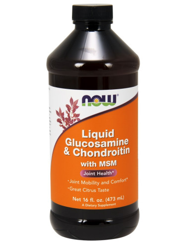 Glucosamine & Chondroitin with MSM Liquid -...