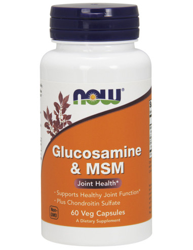 Glucosamine & MSM - 60 vcaps | NOW Foods