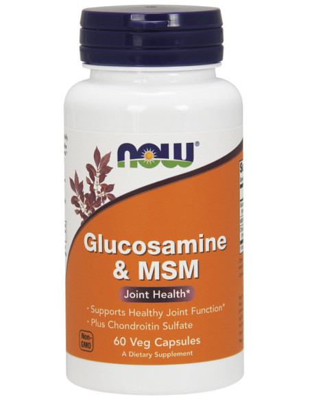 Glucosamine & MSM - 60 vcaps | NOW Foods
