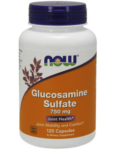 Glucosamine Sulfate, 750mg - 120 caps | NOW Foods
