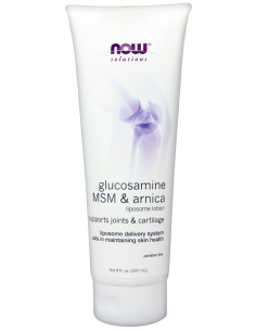 Glucosamine, MSM & Arnica Liposome Lotion - 237 ml. | NOW...