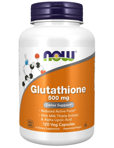 Glutathione, 500mg - 120 vcaps | NOW Foods