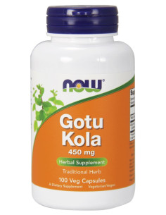 Gotu Kola, 450mg - 100 vcaps | NOW Foods