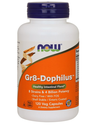Gr8-Dophilus - 120 vcaps | NOW Foods