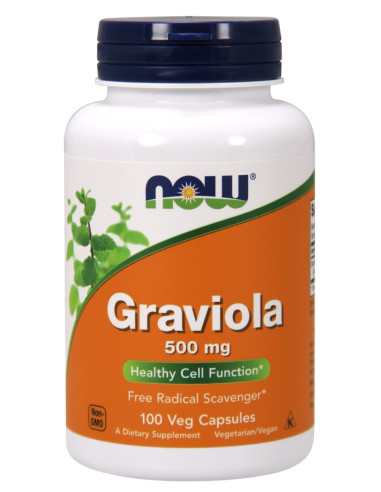 Graviola, 500mg - 100 vcaps | NOW Foods