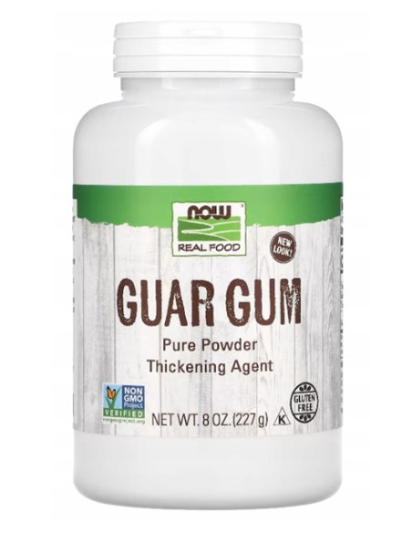 Guar Gum, Pure Powder - 227g | NOW Foods