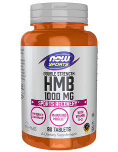 HMB, 1000mg - 90 tabs | NOW Foods