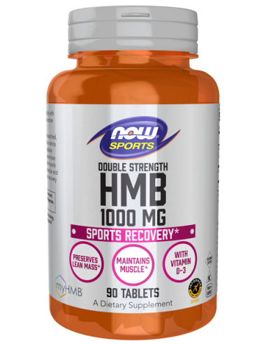 HMB, 1000mg - 90 tabs | NOW Foods