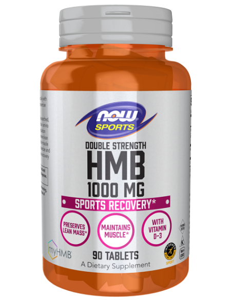 HMB, 1000mg - 90 tabs | NOW Foods