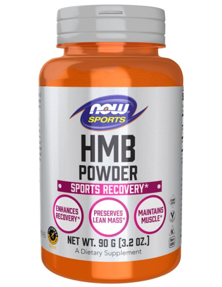 HMB, Powder - 90g | NOW Foods