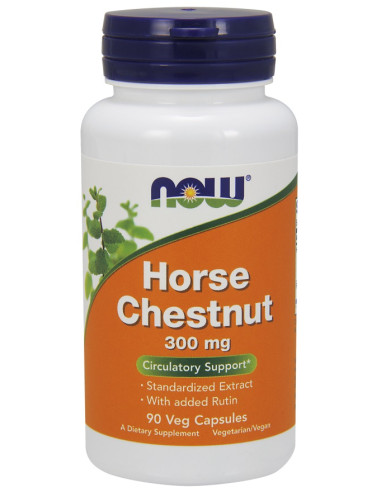 Horse Chestnut, 300mg - 90 vcaps | NOW Foods