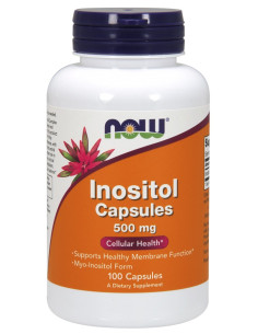 Inositol, 500mg - 100 caps | NOW Foods