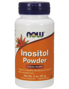 Inositol, Powder - 57g | NOW Foods