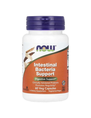Intestinal Bacteria Support - 60 vcaps | NOW Foods