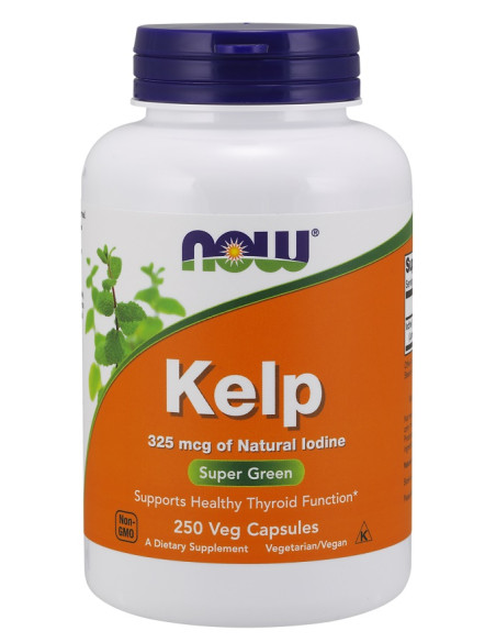 Kelp, 325mcg - 250 vcaps | NOW Foods