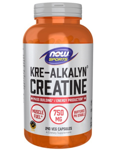 Kre-Alkalyn Creatine - 240 vcaps | NOW Foods