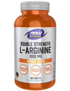 L-Arginine, 1000mg - 180 tablets | NOW Foods