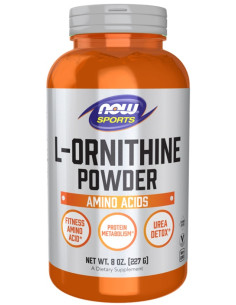L-Ornithine, Powder - 227g | NOW Foods