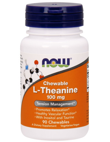 L-Theanine with Inositol and Taurine, 100mg -...