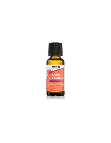 Liquid D-3 & MK-7 - 30 ml. | NOW Foods
