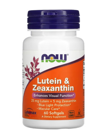 Lutein & Zeaxanthin - 60 softgels | NOW Foods