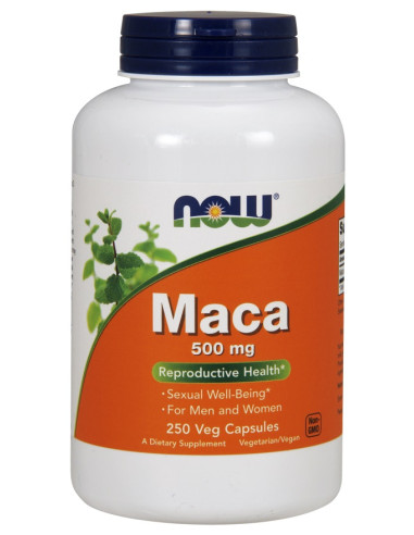 Maca, 500mg - 250 vcaps | NOW Foods