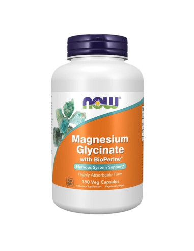 Magnesium Glycinate with BioPerine - 180 vcaps...