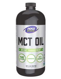 MCT Oil, Pure Liquid - 946 ml. | NOW Foods