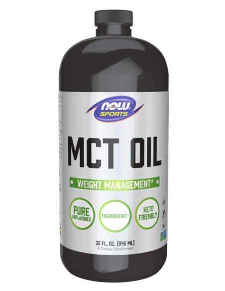 MCT Oil, Pure Liquid - 946 ml. | NOW Foods