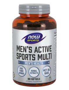 Men's Active Sports Multi - 180 softgels | NOW Foods