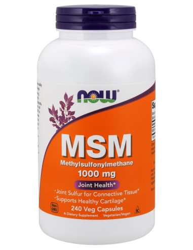 MSM Methylsulphonylmethane, 1000mg - 240 vcaps...