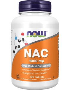 NAC, 1000mg - 120 tabs | NOW Foods