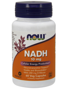 NADH, 10mg - 60 vcaps | NOW Foods