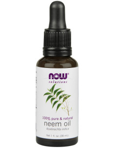 Neem Oil, 100% Pure - 30 ml. | NOW Foods