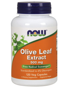Olive Leaf Extract, 500mg - 120 vcaps | NOW Foods