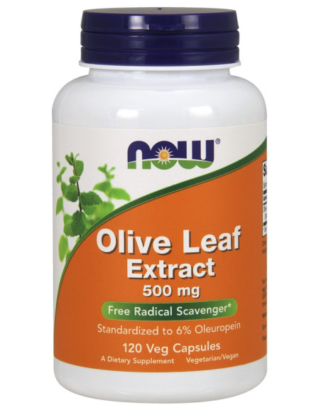 Olive Leaf Extract, 500mg - 120 vcaps | NOW Foods