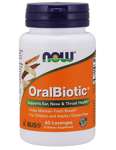 OralBiotic - 60 lozenges | NOW Foods