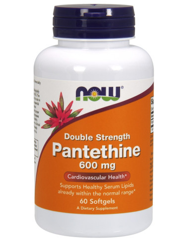 Pantethine, 600mg Double Strength - 60 softgels...