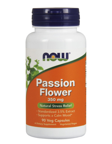 Passion Flower, 350mg - 90 vcaps | NOW Foods