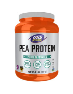 Pea Protein, Unflavored - 907g | NOW Foods