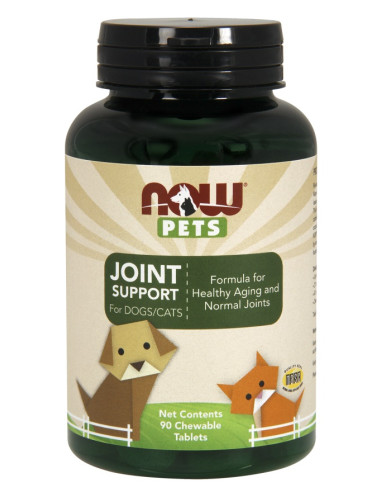 Pets, Joint Support - 90 chewable tablets | NOW...