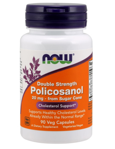 Policosanol, 20mg - 90 vcaps | NOW Foods