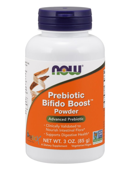 Prebiotic Bifido Boost Powder - 85g | NOW Foods