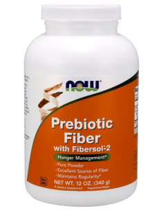 Prebiotic Fiber with Fibersol-2 - 340g | NOW Foods