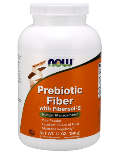 Prebiotic Fiber with Fibersol-2 - 340g | NOW Foods