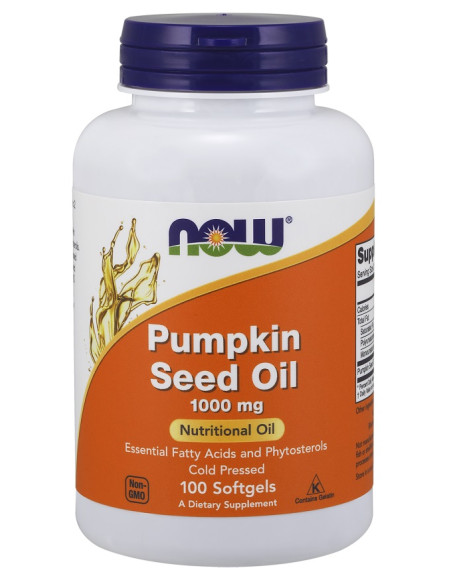 Pumpkin Seed Oil, 1000mg - 100 softgels | NOW Foods